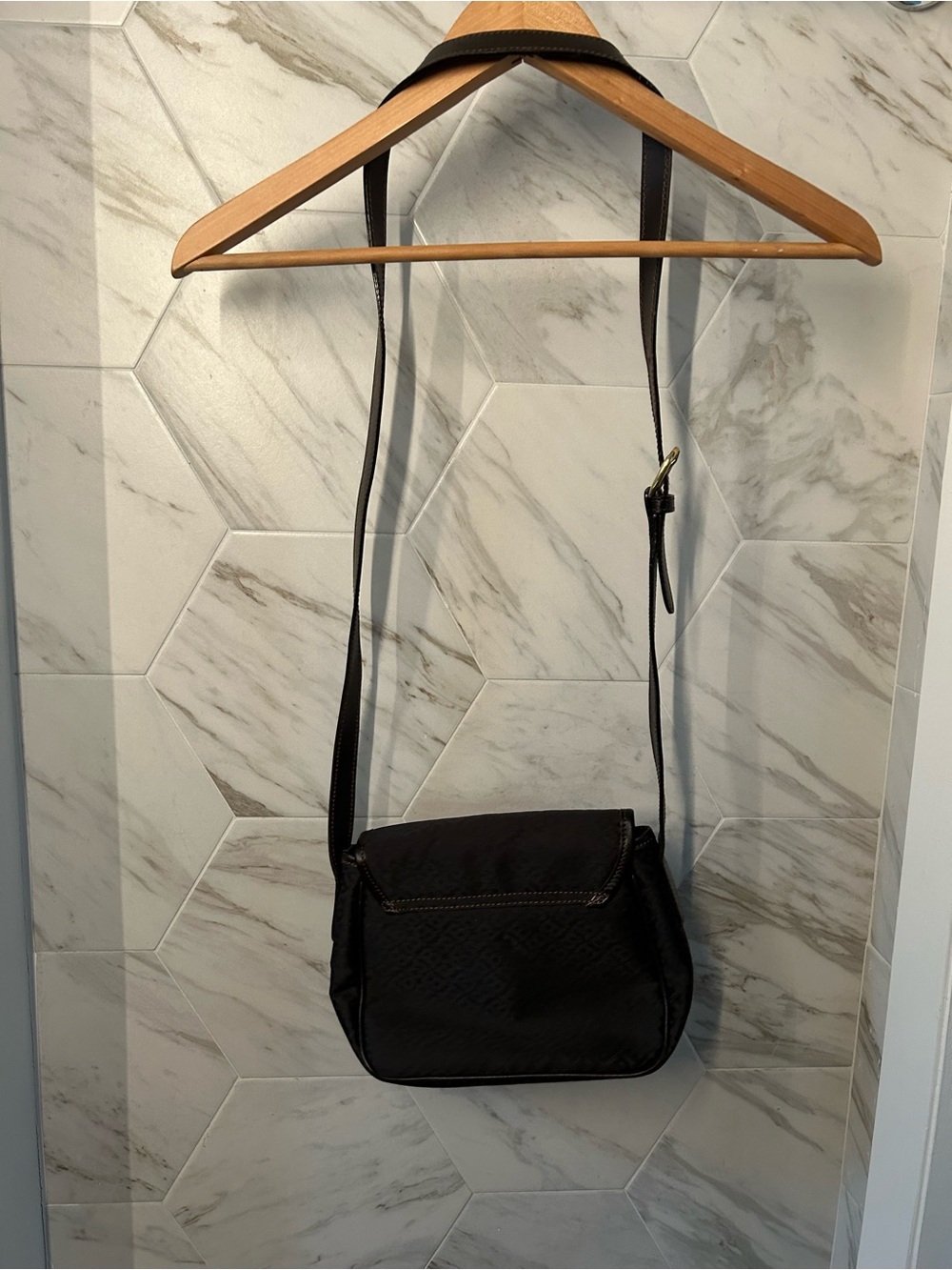 Bally Crossbody Bag with Gold Hardware - Picture 3 of 5